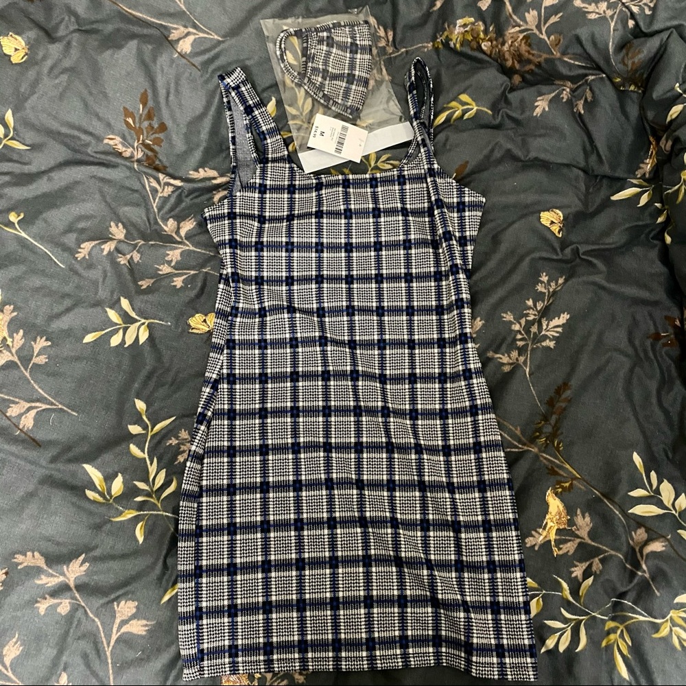 Forever 21 Plaid Bodycon Dress
